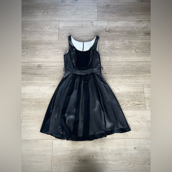 White House Black Market Black Fit & Flare Dress – Size 2 - Picture 1 of 3